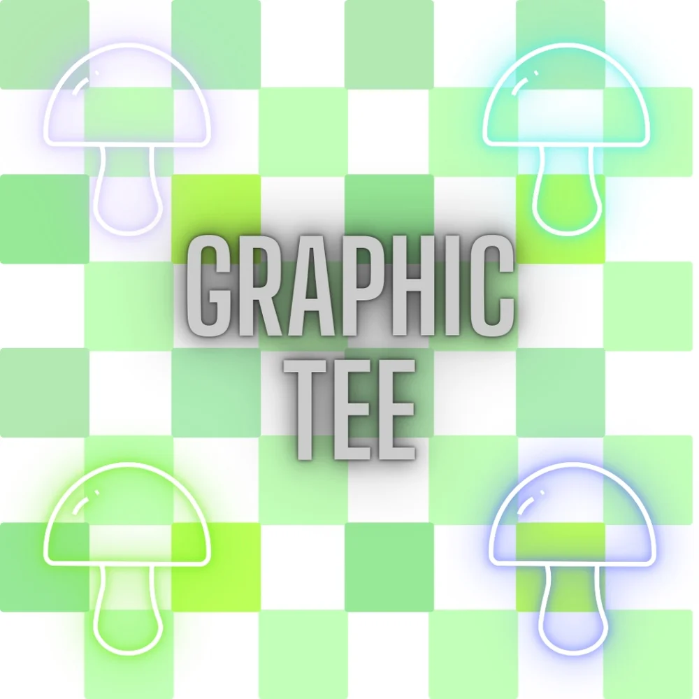 Graphic tee section